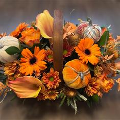 AUTUMN PUMPKIN BASKET