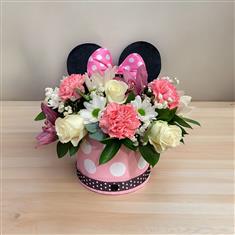 MINNIE INSPIRED HATBOX
